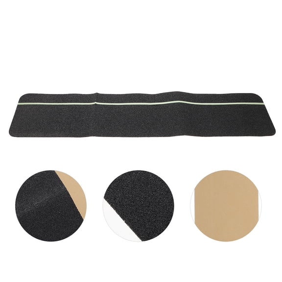 WHAMVOX Green Glow in Dark Stair Treads Mat Non Slip Stair Carpet for Indoor Outdoor Use