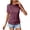 Pink, variant on WHEANG Women's Crew Neck Ruched Short Sleeve Tops, Fashion Blouses Comfort Versatile Daily Outfit Summer Tops for Women, Solid Color Casual T Shirts for Women(Color Red Size 2XL)