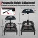 thumbnail image 2 of Taburete Rolling Shop FreekyFit Garage Work Mechanic con respaldo, 2 of 9