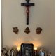 thumbnail image 5 of Fiudx Crucifijo Católico Realista de Pared, Estatua de Cristo Hecha a Mano, Regalo Religioso para Ocasiones Especiales, Decoración Esencial para El Hogar, Bautismo, Primera Comunión, Confirmación, Re, 5 of 6