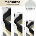 thumbnail image 4 of Black White Gray Gold Marble Pattern Kitchen Rugs Sets Of 3,Kitchen Runner Rugs Non Skid Washable,Decorative Kitchen Floor Mats for Kitchen,Sink,Laundry,17"x30"+ 17"x47" + 17"x59", 4 of 6