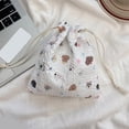 thumbnail image 4 of Giaone Reusable Drawstring Pouch Organized For Makeup Brushes Key Cards Storage, 4 of 20