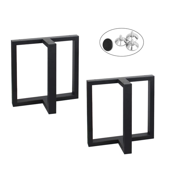 MBQQ Pieds de Meuble 157a Hauteur 177AWide Décoration Rustique Pieds de Table en Forme de T, Pieds de Bureau en Métal Robustes, Pieds de Table de Salle à Manger, Industriel Moderne, Pieds de Banc en Fer Bricolage