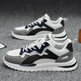 thumbnail image 2 of Jkety Casual Shoes for Men Mens Wide Walking Shoes Soft Sole Non Slip Running Comfortable Tennis Breathable Athletic Gym Workout Sport Sneakers Grey,7.5, 2 of 3