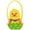 A, variant on Felt Basket for Kids and Family Holiday Decoration Gift Bag with Carrying Handle Candy Bucket Easters Accessories