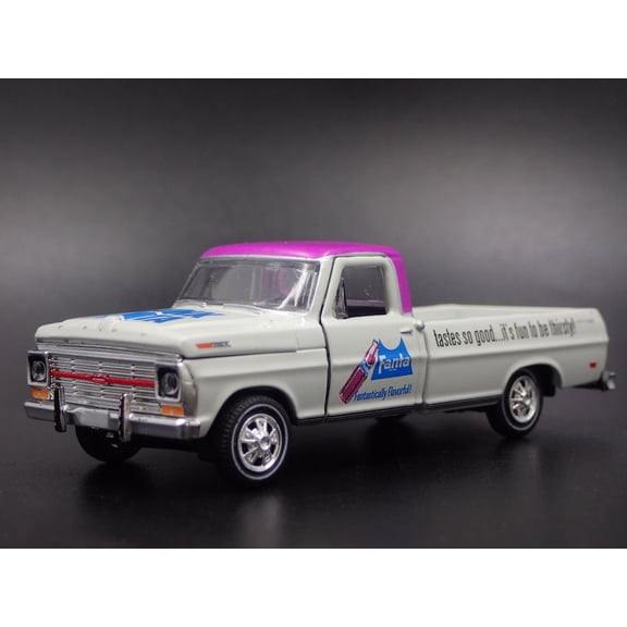 Open Box 1969 69 FORD F100 RANGER PICKUP TRUCK FANTA 1:64 SCALE DIORAMA DIECAST MODEL CAR