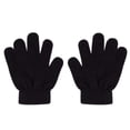 thumbnail image 4 of Children Winter Hats Winter Hat Scarf & Gloves Set Knit Hat 2 8 Year Olds Kids Knitted Beanie for Baby Boys,2-8 Years,A93-Black, 4 of 9