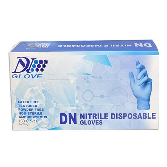 DN NITRILE EXAM GLOVES: LG