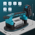 thumbnail image 4 of Tile Vibration Machine for Installation Tool Tiling Suction Cup 21V 12500mAh, 6 Speeds Tile Vibrator, 4 of 7