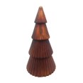 thumbnail image 1 of FRAÎCHE Holiday Red Glass LED Tree Décor, 12-in, 1 of 5