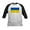 Black/White, variant on CafePress - Flag Of Ukraine Baseball Jersey - Kids Cotton Baseball Jersey, 3/4 Sleeve Shirt