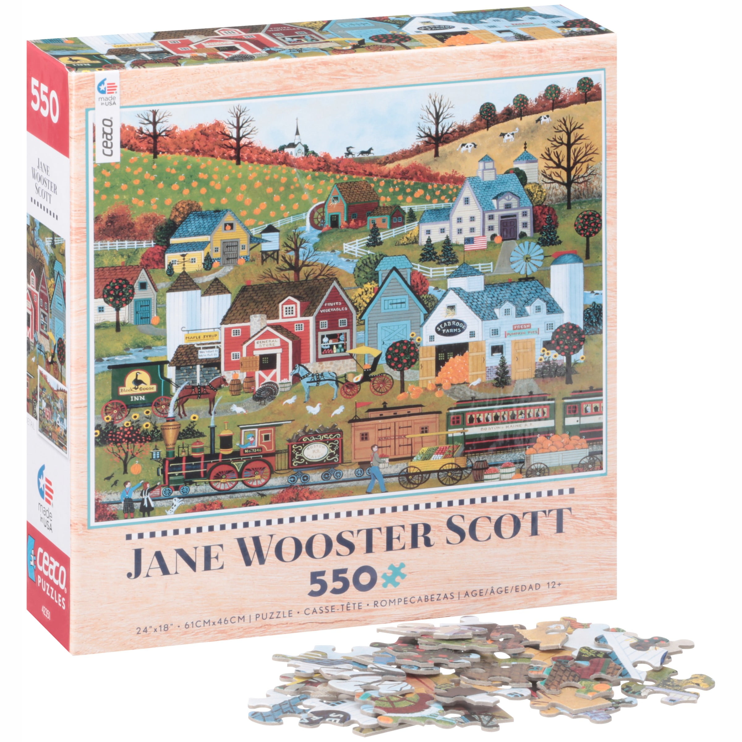 Jane Wooster Scott 550 piece jigsaw puzzle New 