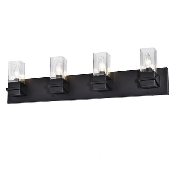 Dainolite - Veronica - 4 Light Bath Vanity In Contemporary Style-8 Inches Tall