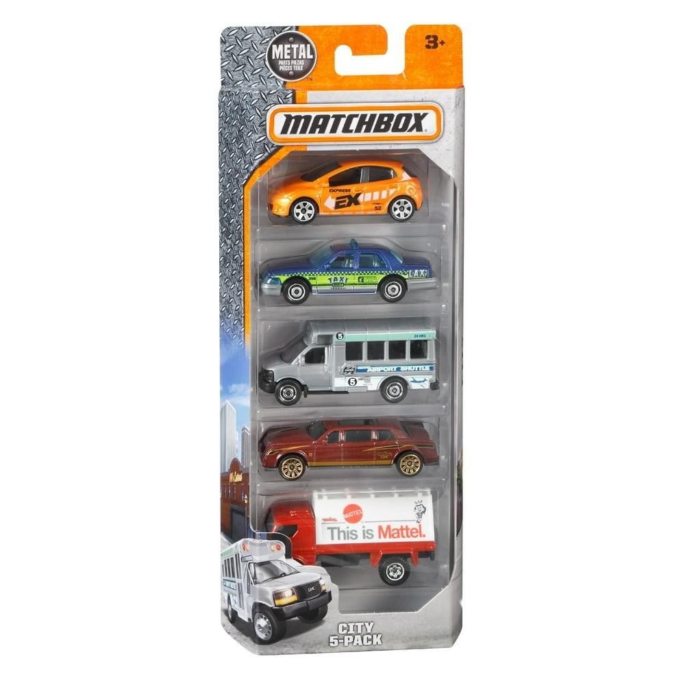Matchbox - City Works 5-Pack - Walmart.com - Walmart.com