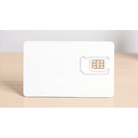 1-Pack 4G GPS SIM Card Pay-As-You-Go Unlimited Data with Mobile App and Server Access