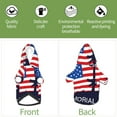 thumbnail image 6 of Gaeub Memorial Day Dog Hoodie Sweatshirts Warm Dog Clothes for Small Dogs,Puppy and Cat Costume-Small, 6 of 7