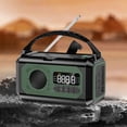 thumbnail image 4 of Manivela solar portátil de la alarma de la radio SOS de la emergencia 12000mAh para acampar al aire libre, 4 of 7