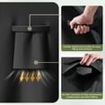 thumbnail image 5 of Patiobula Outdoor Chair Covers, 600D Heavy Duty Patio Furniture Covers Waterproof, Lawn Furnitures Covers Fits up to 35.5W x 35.5D x 35H Inches, Black, 2 Pack, 5 of 10