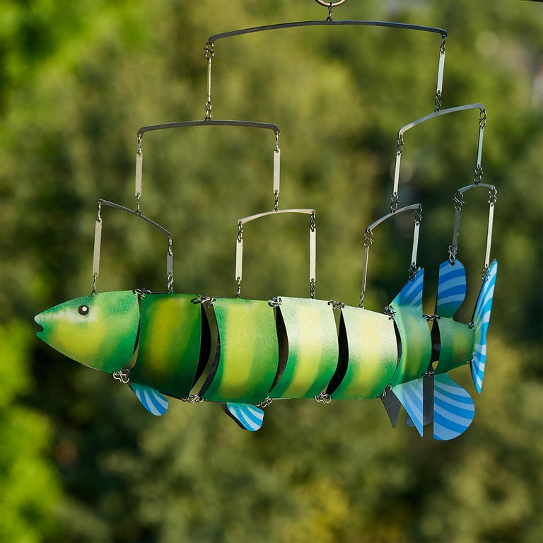 Metal Fish Mobile Balcony Ornament Metal Fish Mobile Balcony Ornament