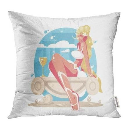 CMFUN Beauty Aphrodite is Goddess of Love Beautiful Blonde Woman Greek Adult Ancient Pillow Case Pillow Cover 20x20 inch Throw Pillow Covers