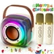 thumbnail image 1 of Bocina JYX, Altavoz Bluetooth Portátil con 2 Micrófonos Inalámbricos y Luces LED de Colores, D39-T, 1 of 10