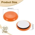 thumbnail image 2 of Deslizadores de Muebles de 20 Piezas, Almohadilla Adhesiva Redonda de 1 Pulgada para Mover Muebles, Naranja, 2 of 6