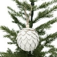 thumbnail image 3 of Holiday Time White Pinecone Ornament, 3 of 4