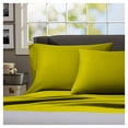 thumbnail image 1 of Winkle Resistant Regency Home Cotton Linen Sateen Sheet Set, (Full, Golden Plam), 1 of 1