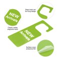 thumbnail image 3 of Uxcell 9.84" Door Hanger Sign Engraved Acrylic Sign Door Tag for Store Shop Green, 3 of 6