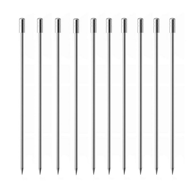 Maxcozy Stainless Steel Cocktail Picks, Perfect Bar Tools, Metal Stir  Sticks for Bloody Mary, Tom Collins, Olive Skewers, Drink Garnish, Shrimp  or