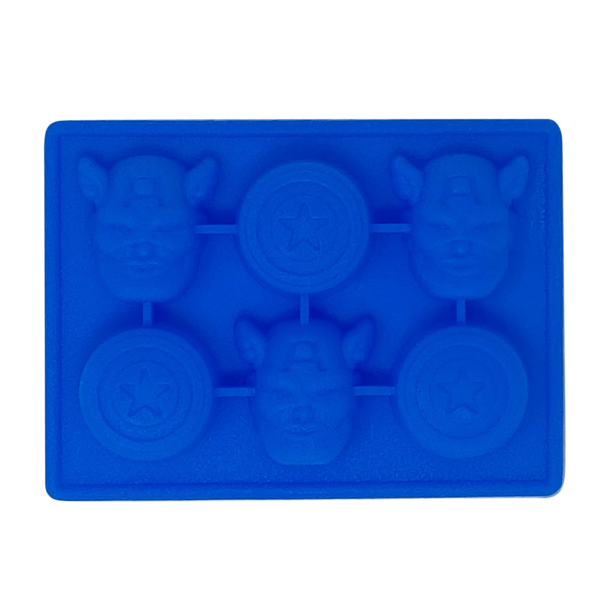 Fairly Odd Novelties Star Shape Flexible 11 Ice Cube Tray Mold Blue Rubber  Novelty Gag Gift, One Size