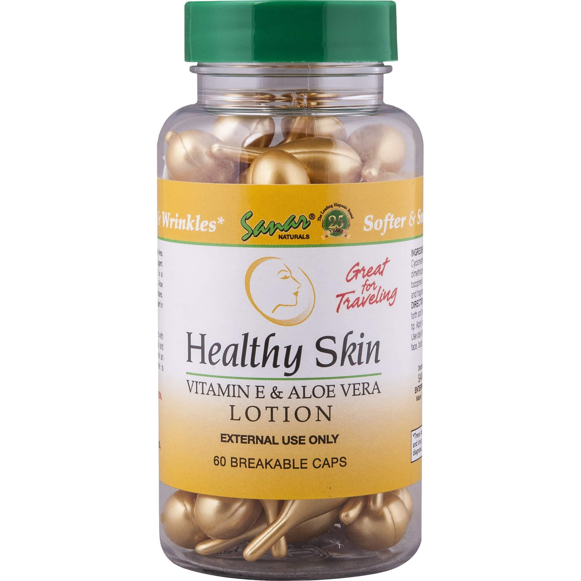 Healthy Skin Aloe Vera Gel and Vitamin E Oil Moisturizer - 1 Pack