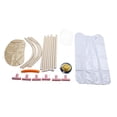 thumbnail image 2 of Kit De Bañera Plegable Portátil, Bañera Portátil Para Remojar La Ducha, Hogar Con Cojín, Respaldo, Bolsa De Baño, Cubierta Aislante, 2 of 8