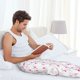 thumbnail image 5 of Fotbe Breast Cancer Awareness (4) Pantalones de Pijama para Hombre, Pantalones de Dormir, Pantalones de Casa con Cintura Ajustable y Bolsillos-3X-Large, 5 of 6