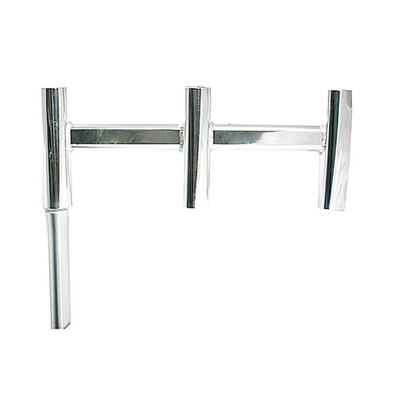 TIGRESS 88149-1 Offset Triple Aluminum Rod Holder - Straight