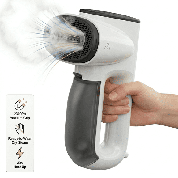 Neakasa Magic 1 Vacuum Steamer for Clothes- AirIron™ 2300Pa Suction, Auto-Grip, 118ml Tank, All-Fabric