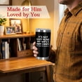 thumbnail image 4 of Taza de café aislante Tumbler ARVEXO de acero inoxidable de 600 ml, 4 of 7