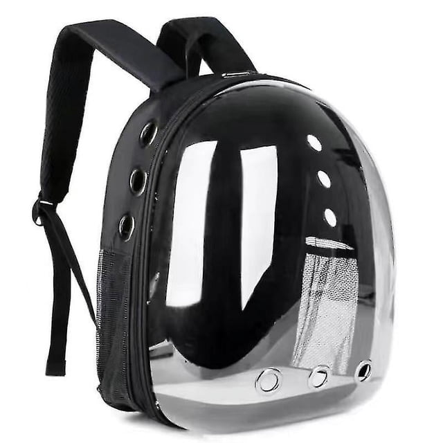 Veeki Mochila Transportín para Gatos Mochila con Burbujas para Perros Pequeños Mochila con Cápsula Espacial Bolsa De Viaje para Mascotas Impermeable Transpirable para Senderismo Caminar Uso