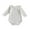 White, variant on TFEOQRY Infant Girls Boys Cotton Bodysuit Fashion New Solid Color Round Neck Long Sleeved Bodysuit White