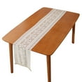 thumbnail image 4 of CSChome Chemin de Table en Dentelle Florale - Nappe Rectangulaire Résistante à l'Usure Brodée pour Décoration de Mariage, 4 of 7