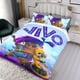 thumbnail image 3 of Vivo el Mono Conjunto de sábanas temático, trío de piezas, cómodo y amigable con la piel, diseño único, regalo de decoración para el hogar para familiares, amigos y fans,173cm *218cm, 3 of 6