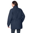 thumbnail image 5 of Woman Within Plus Size Quilt-Lined Taslon Anorak, 5 of 6