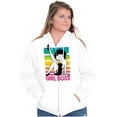 thumbnail image 3 of Betty Boop Girl Boss Cute Confident Zip Hoodie Sweatshirt Women Brisco Brands M, 3 of 6