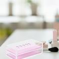 thumbnail image 4 of unbranded Caja Acrílica Rosa Para Guardar Pestañas Falsas Con Visibilidad Rápida, 4 of 8