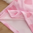 thumbnail image 6 of HOWPAY Valentines Pajamas for Women Set Cute Heart Print Crew Neck Long Sleeve Pajamas with Shorts Causal Loungewear Comfy 2 Piece Lounge Set Pink XL, 6 of 9