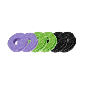 Controller Freak Precision Rings | Aim Assist Motion Control for Playstation 4 (PS4), PS5, Xbox One, XBX, Switch Pro & Scuf Controller (Black/Purple/Green) conslole accessories