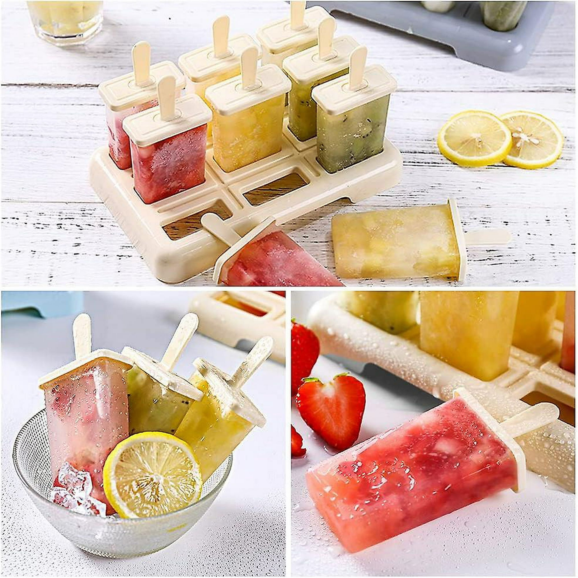 Ice Moulds 9 Ice Moulds Popsicle Moulds Set Silicone Ice Lolly Maker Mini Ice Mould For Children Ice Lolly Moulds Reusable Walmart