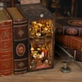 thumbnail image 6 of DIY Book Nook Kit Build Your Own Miniature Library with 3D Wooden Puzzle and LED Lights, Perfect Gift for Book Lovers, 6 of 8