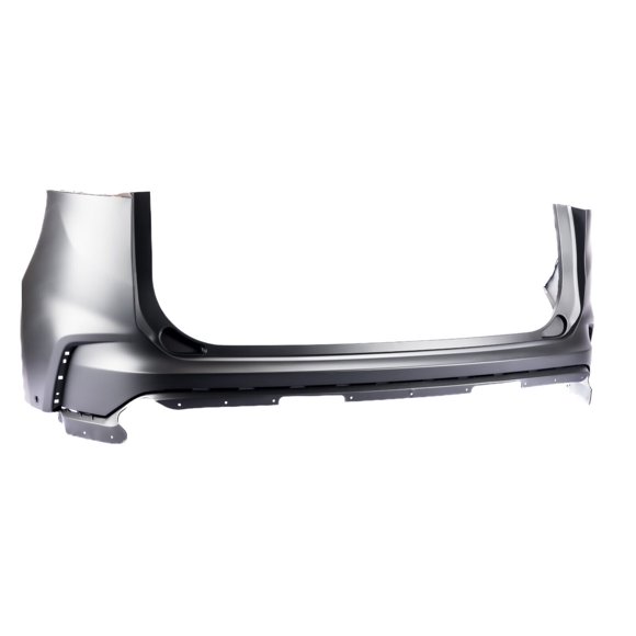 BUMPER RR UPPER PRIMED PTM W/2 PARK ASSIST SENSOR HOLES COMPATIBLE WITH FORD EDGE 2019 PARTSLINK NUMBER FO1114112