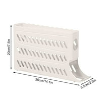 30 for 30 4-Tier Automatic Rolling Egg Storage Rack for Refrigerator, Space-Saving Egg Dispenser, 30-Egg Refrigerator Egg Holder, Large Capacity Egg Dispenser